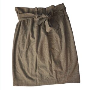 H&M Womens Gray Business Skirt